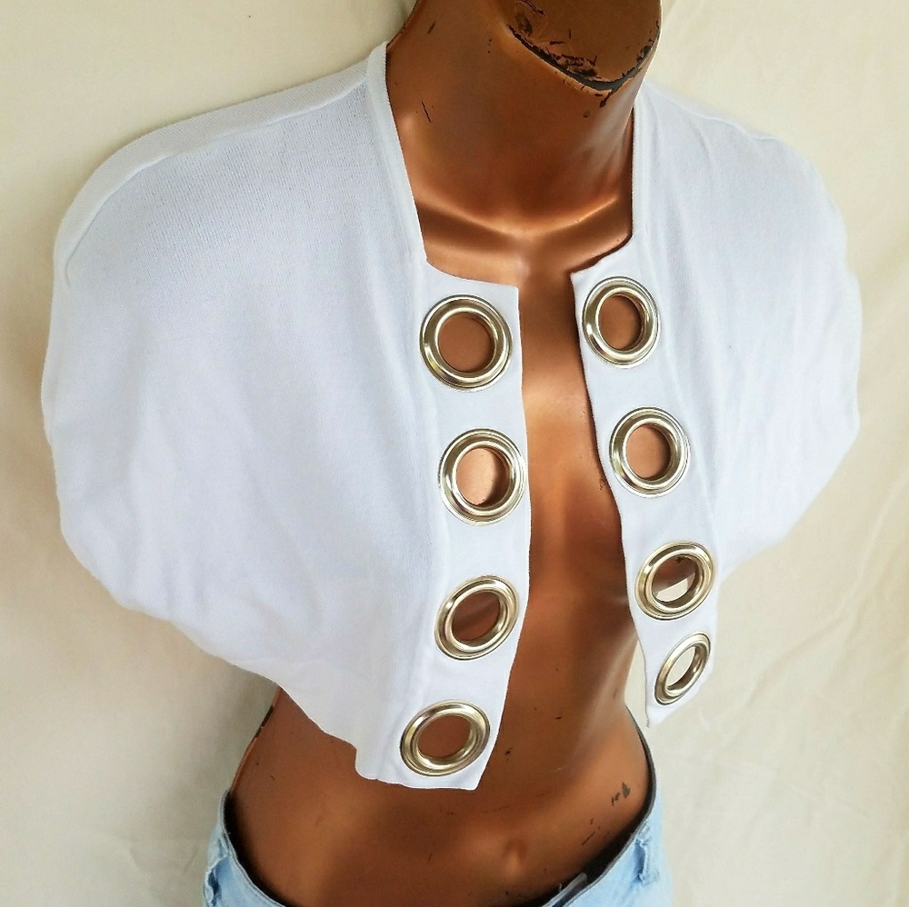 Venini cropped top